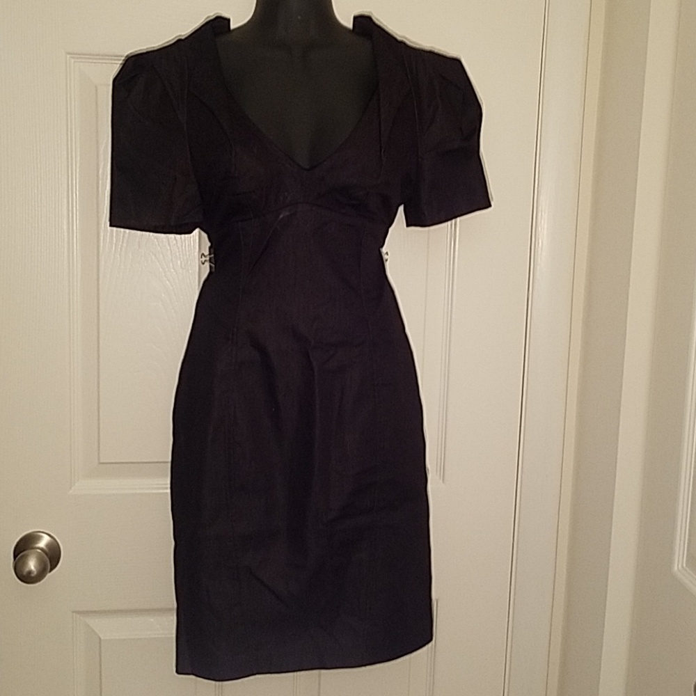 Bebe charcoal fitted dress - Picture 8 of 8